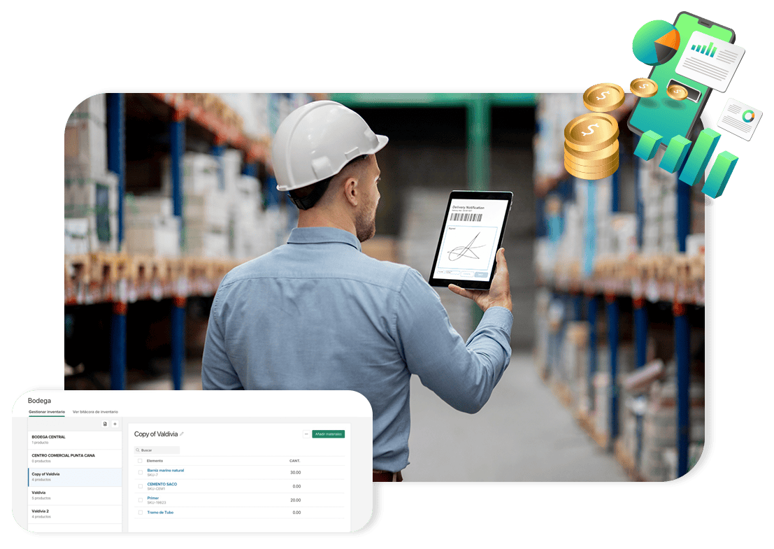 Inventario desordenado